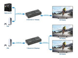 Manhattan 207997 Conmutadores de vídeo HDMI 3 Acrilonitrilo butadieno estireno (ABS)