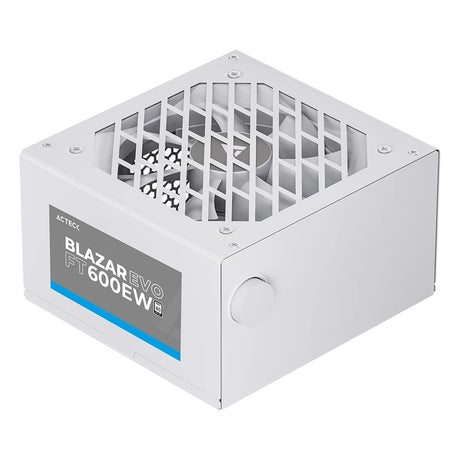 Acteck BLAZAR EVO FT 600E unidad de fuente de alimentación 600 W 20+4 pin ATX ATX Blanco