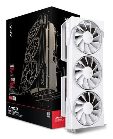 XFX Swift Radeon RX 9070 XT Gaming Edition AMD 16 GB GDDR6, 256 Bit, 7680 x 4320 Pixeles, PCI Express 5.0