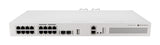 CRS418-8P-8G-2S+RM, Router Switch 17xGEth, 8xPoE/at, 2xSFP+10G RouterOS L5, 1UR, doble PSU