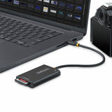 StarTech.com Lector USB-C de Tarjetas CFexpress Tipo B - USB Tipo C USB 3.2 10Gb - Adaptador Lector de Tarjetas de Memor