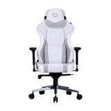 Cooler Master Gaming Caliber X2C Silla universal para juegos asiento acolchado Gris, Blanco, 150 kg, respaldo acolchado,