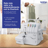 Brother 1034DX máquinas de coser Máquina de coser Overlock Overlock Si Si