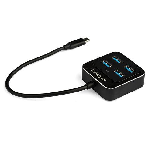 StarTech.com Hub Concentrador USB C de 4 Puertos - Ladrón USB Tipo C a 4 Puertos USB A - Hub USB Tipo C USB 3.2 Gen 2 de
