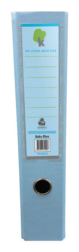 Techmakro FI614003 carpeta de cartón Carta Azul, Anillo D, Almacenamiento, Cloruro de polivinilo (PVC)
