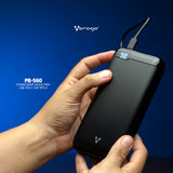 Vorago PB-560 Ión de litio 20000 mAh Negro