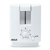 RCA RC-T1 tostador 7 2 rebanada(s) 750 W Blanco, Plástico, Acero inoxidable, 220-240 V