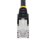 StarTech.com NLBK-1F-CAT6A-PATCH Cables de red 0,305 m Cat6a 0 - 50 °C