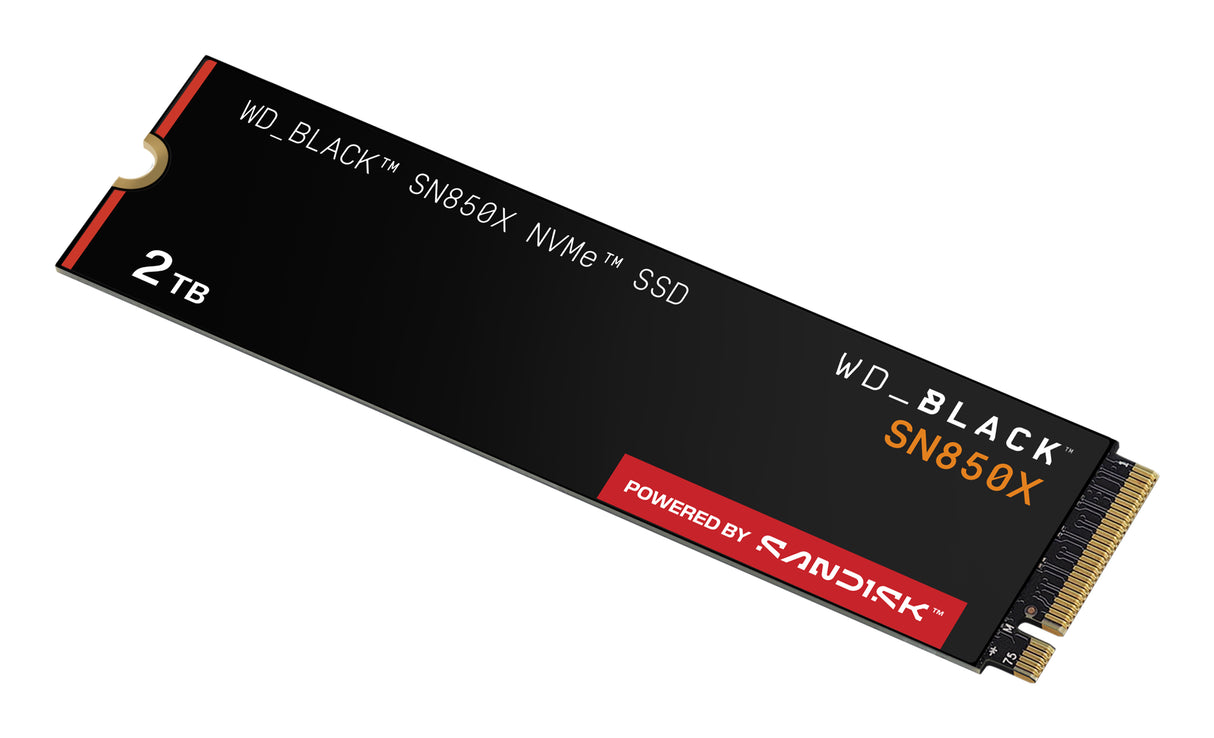 Western Digital WDS200T2X0E unidad interna de estado sólido 2 TB M.2 PCI Express 4.0 NVMe 3D TLC NAND, 7300 MB/s