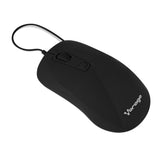 Mouse óptico Vorago MO-102, USB 2.0, 1200 DPI, 3 Botones, Negro