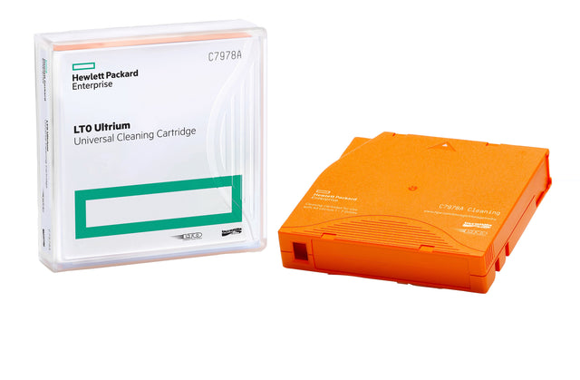 HPE Ultrium Universal Cleaning Cartridge, Cartucho de limpieza, LTO, Naranja