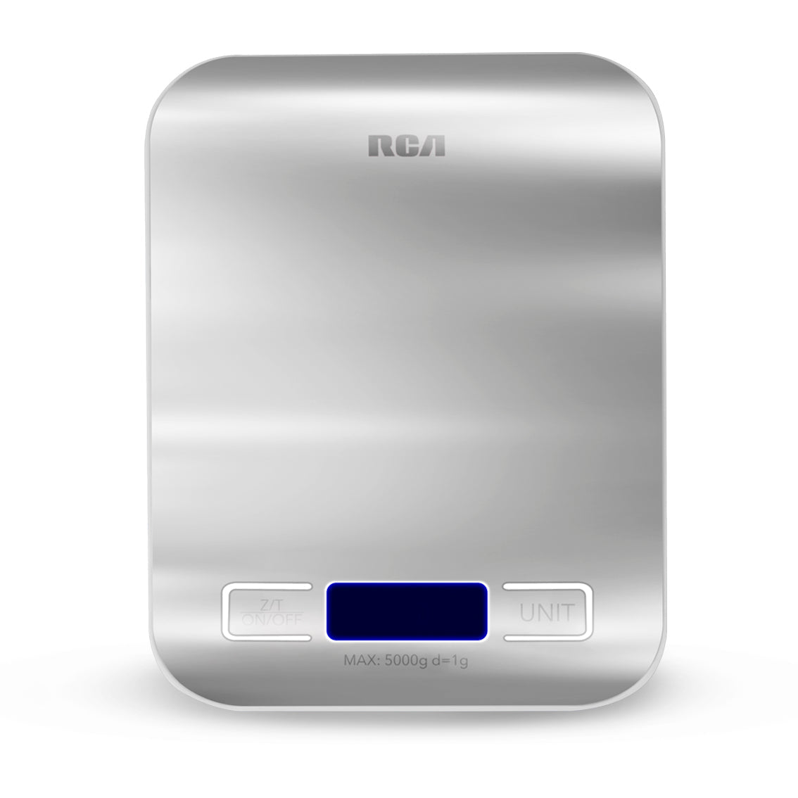 RCA RC-B1 báscula de cocina Acero inoxidable Mostrador Rectángulo Báscula electrónica de cocina, Metal