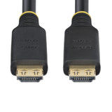 StarTech.com Cable HDMI de Alta Velocidad Activo de 15m - Conectores de Agarre - UHD 4K60Hz/1440p 144Hz - 18Gbps - HDR10