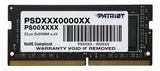 Patriot Memory Signature Line PSD416G320081S módulo de memoria 16 GB 1 x 16 GB DDR4 260-pin SO-DIMM, 3200 MHz