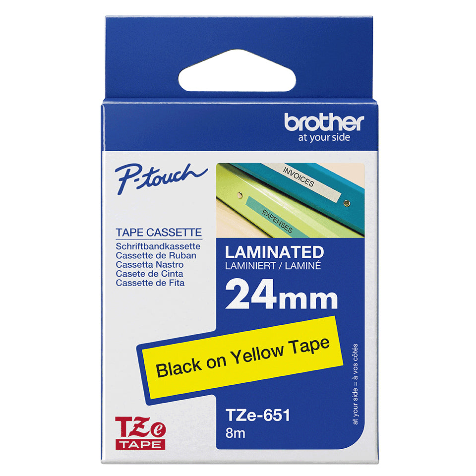 Brother TZE-651 cinta para impresora de etiquetas