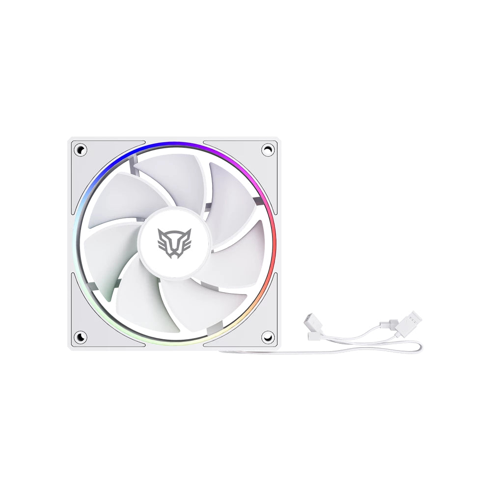 Balam Rush BR-942232 sistema de refrigeración de computadora Gabinete de la computadora Ventilador 12 cm Blanco