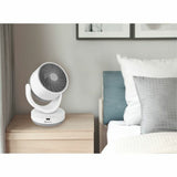 Steren FAN-300 ventilador Blanco, Ventilador con aspas para el hogar, Mesa, 3000 RPM