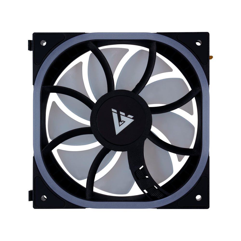 VORAGO Ventilador GAME FACTOR FG500-BK, 3 Velocidades, 50W, Silencioso