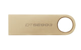 Kingston Technology 64GB 220MB/s Unidad USB 3.2 Gen 1 Metálica DataTraveler SE9 G3 Memoria Flash 64 GB USB tipo A 3.2 Ge