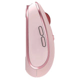 Acteck Optimize Trip Pro MI580 ratón Universal Diestro RF inalámbrico + bluetooth Óptico 1600 DPI, Rosa
