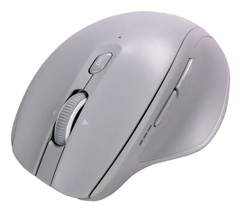 Naceb Technology Na-0139 ratón Diestro RF inalámbrico 1600 DPI, Gris, Na-0139G
