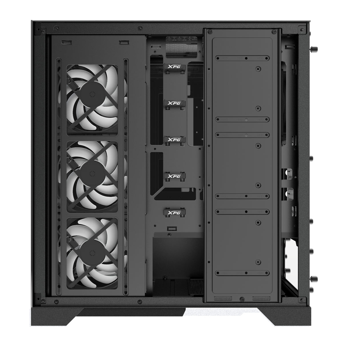 XPG INVADER X Torre Media Negra carcasas ordenador SPCC Midi Tower PC Negro
