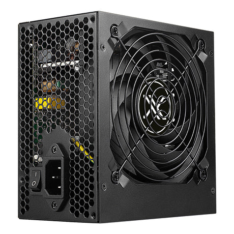 Fuente de Poder Xzeal XZ500 ATX 500W 80 Plus Bronze NO Modular 1x20+4pin +1xP8(4+4)pin +2xPCI-E(6+2) pin Negro