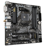 GIGABYTE B550M DS3H AC Placa base - Procesadores AMD Ryzen 5000, VRM de 5+3 fases, hasta 4733 MHz DDR4, 1xPCIe 4.0 + 1xPCIe 3.0 M.2, Wi-Fi 5, LAN 1GbE, USB 3.2 Gen 1 placas base AMD Zócalo AM4 Zócalo AM4 DDR4-SDRAM