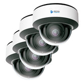 Meriva Technology kit domo 4k hd msc-8mpkit kit de videovigilancia Alámbrico, Interior y exterior, CMOS
