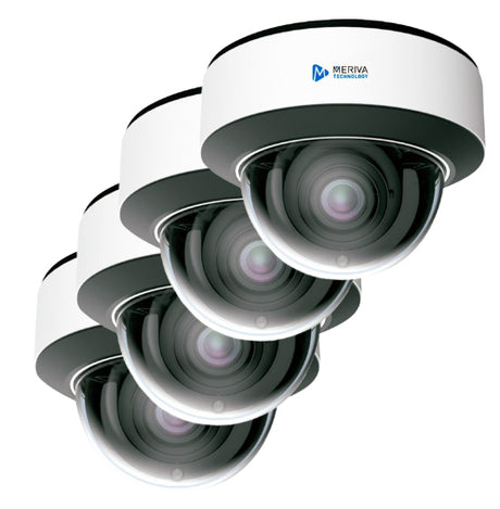 Meriva Technology kit domo 4k hd msc-8mpkit kit de videovigilancia Alámbrico, Interior y exterior, CMOS