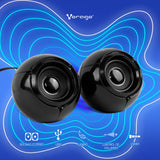 BOCINAS SPK-105 NEGRO/negro PASIVAS PARA COMPUTADORA (BOCINAS 2.0