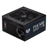 Fuente de Poder BALAM RUSH Pulsar 550PR ATX 550W / 80 Plus White/ No Modular / Negro