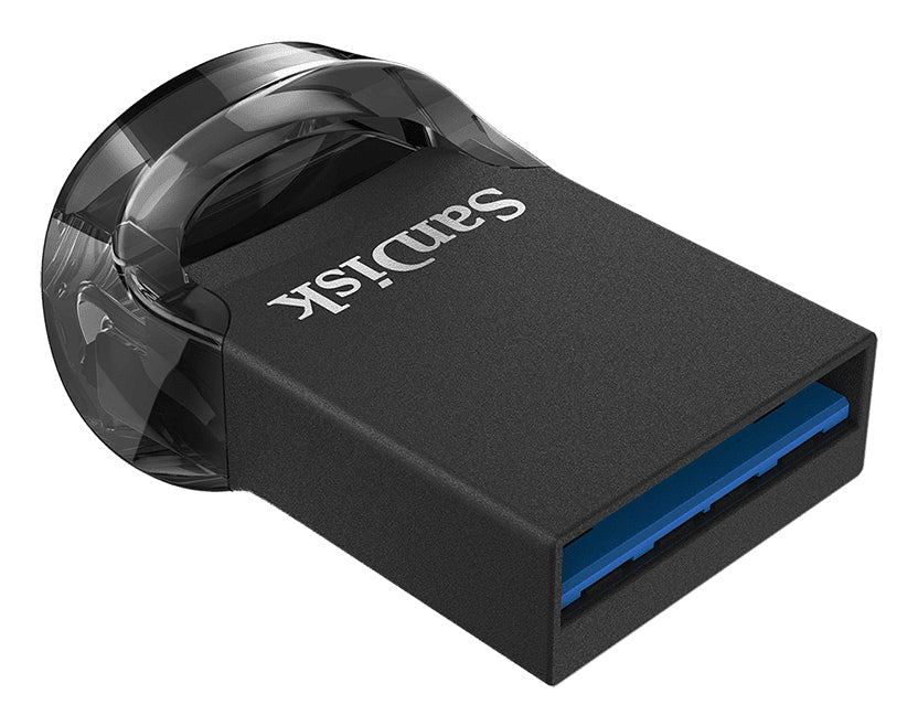 SanDisk Ultra Fit unidad flash USB 16 GB USB tipo A 3.2 Gen 1 (3.1 Gen 1) Negro, Sin tapa