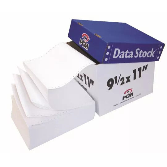 Printeck Papel Stock 9.5" X 11" 1500 Hojas, Tipo Empresarial
