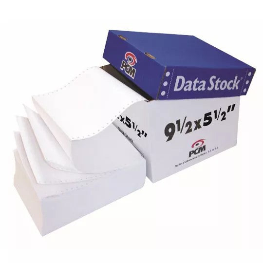Printeck Papel Stock 9.5" X 5.5" 3000 Hojas, Producto Empresarial
