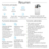 HP Color LaserJet Enterprise LaserJet Enterprise M776dn Multifunction Color Impresora, Ethernet solamente; Copiadora, escáner
