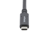 StarTech.com Cable de 1,8m USB-C a USB-C - PD de 5A - USB TipoC - Certificado para Funcionar con Chromebook - USB-IF - M a M - Cable de Carga USB C - Cable USB Tipo C - PD 3.0 de 100W - USB 3.0 (5Gbps) Cable USB 3.2 Gen 1 (3.1 Gen 1) USB C USB C Macho