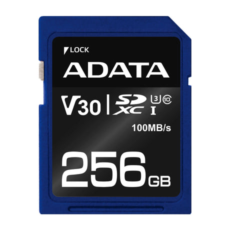 ADATA ASDX256GUI3V30S-R Memoria Flash 256 GB SDXC 100 MB/s 60 MB/s