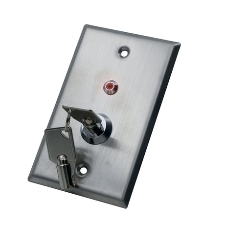Axceze AX-K40 botón de salida Alámbrico, Acero inoxidable | Botones de salida