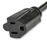 StarTech.com PAC101R3 Cable Negro Macho Hembra 0,9 m