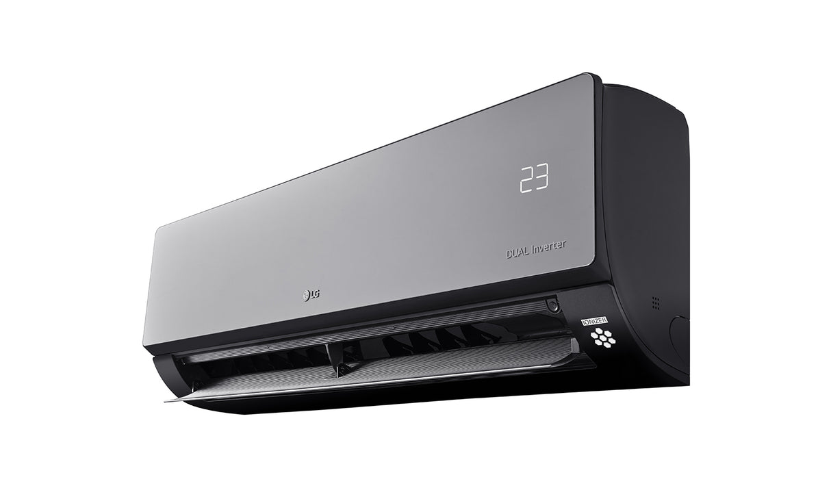 LG VR122CW sistema de aire acondicionado dividido Sistema split Gris Enfriamiento Si