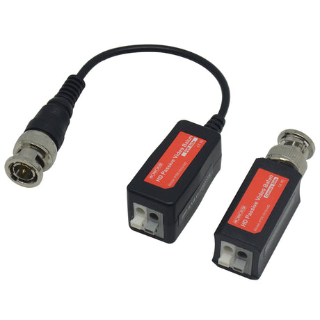 Provision-ISR PTR-101V-HD+ módulo de red del transceptor BNC, 200 m, Negro, Rojo
