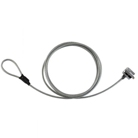 Steren COM-220 cable antirrobo Acero inoxidable 1.8 m, Llave | Cable antirrobo