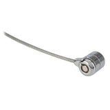 Steren COM-220 cable antirrobo Acero inoxidable 1.8 m, Llave | Cable antirrobo