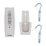 Steren PRO-020 pantalla de proyección 2.54 m (100") 4:3, Motorizado, 150 cm, Blanco