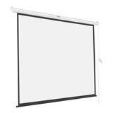 Steren PRO-020 pantalla de proyección 2.54 m (100") 4:3, Motorizado, 150 cm, Blanco