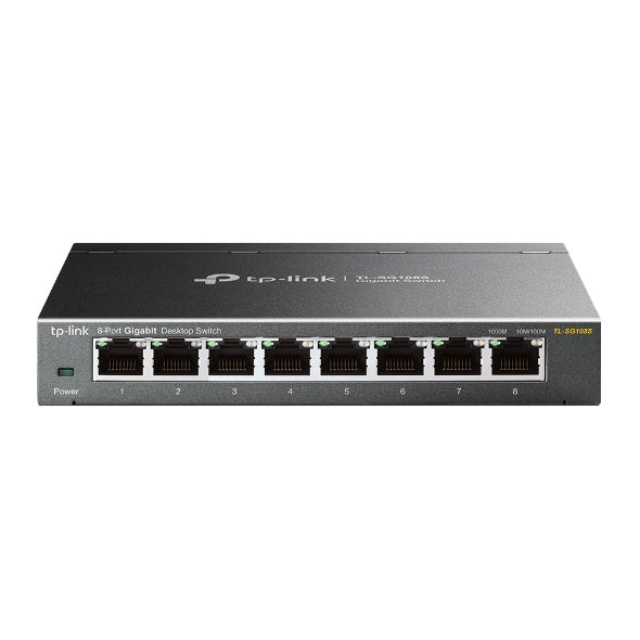 TP-Link Omada TL-SG108S dispositivo de redes No administrado Si 8 Gigabit Ethernet (10/100/1000)