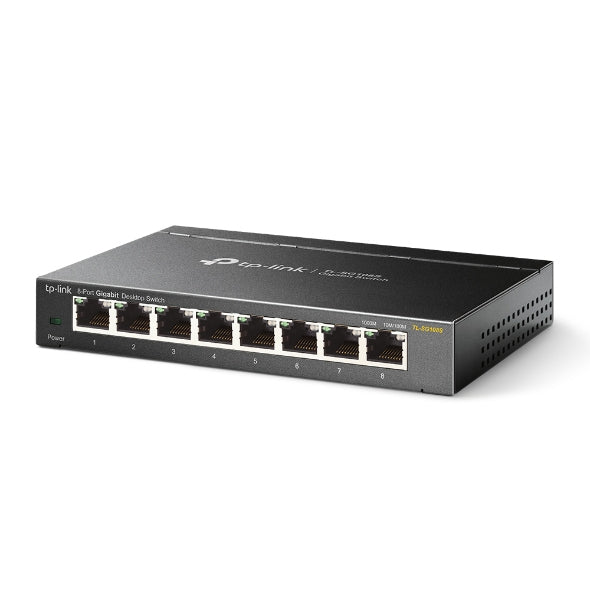 TP-Link Omada TL-SG108S dispositivo de redes No administrado Si 8 Gigabit Ethernet (10/100/1000)