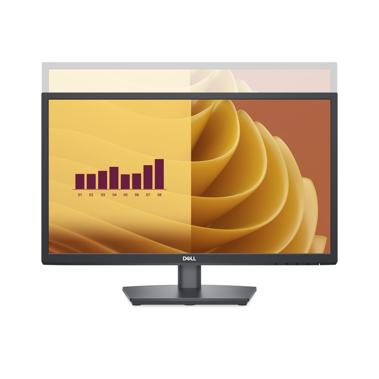 DELL E Series E2225HS Monitor 54,5 cm (21.45") 1920 x 1080 Pixeles Full HD Edge LED Negro