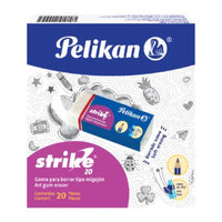 Pelikan Strike 20 goma Blanco